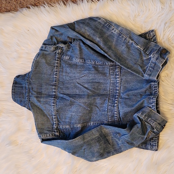 EDDIE BAUER WOMEN'S JEAN JACKET SIZE SMALL - Picture 5 of 8